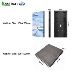 Интерактивный светодиодный напольный экран P3.91/P2.976/P2.5 для помещений, мероприятий, танцев, свадеб, высокая яркость, поддержка 8K HDR - Product Image 4