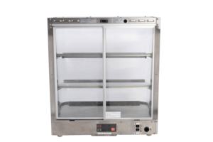 Vitrine de réchauffeur d'affichage de nourriture en verre incurvé de charcuterie de dessus de table de grande capacité commerciale pour la Machine de <span class=keywords><strong>pizza</strong></span> de restaurant d'utilisation de buffet - Product Image 3