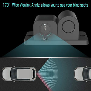 Caméra <span class=keywords><strong>de</strong></span> <span class=keywords><strong>recul</strong></span> Longsintek 2-en-1 avec assistance au stationnement et vision latérale Bibi, 12V, directement <span class=keywords><strong>de</strong></span> l'usine - Product Image 5