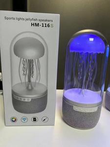 クリエイティブポータブルタコスピーカーRGB LED照明付きクラゲオーディオ & オーナメントマイクスマートギフト子供用 - Product Image 3