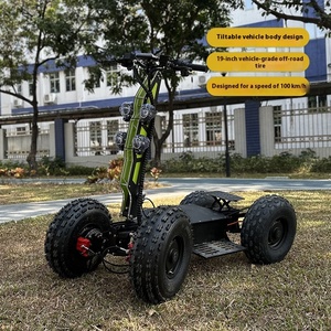Scooter Todoterreno Plegable de Alta Velocidad, Alta Potencia, Carga de 200 kg, Diseño de Gran Tracción, 20 km de Autonomía, Cuatro Ruedas, Jyop-mia19 - Product Image 4