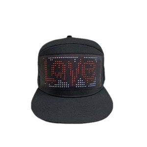Casquette de baseball intelligente avec prise en charge de plusieurs langues, musique Wi-Fi, casquette de sport, affichage LED magique, musique, casquette de baseball de sport en gros - Product Image 1