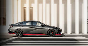 Hyundai Elantra N Line 2025, 400 km, 4 portes, 5 places, berline blanche, Hyundai Elantra pour Hyundai Elantra N Line, <span class=keywords><strong>voiture</strong></span> d'occasion - Product Image 6