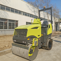 Compacteur vibrant chinois, mini-compacteur, rouleau compresseur avec pièces de rouleau compresseur de qualité, rouleau compresseur à tambour vibrant haute efficacité