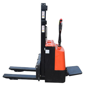 Apilador Eléctrico Completo de 1.5T, 1600mm, 2000mm, 2500mm, <span class=keywords><strong>4500mm</strong></span>, Montacargas de Paletas con Pedal, Nuevo Elevador de Paletas Eléctrico con Neumáticos Sólidos AWD en Oferta - Product Image 4