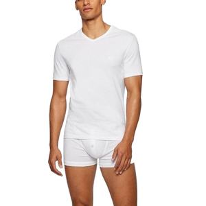 Camisetas de Algodón Blancas con Cuello en V para Hombre, Fabricadas en China - Product Image 2