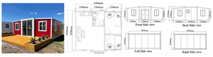 Casas <span class=keywords><strong>de</strong></span> lujo plegables <span class=keywords><strong>de</strong></span> fácil montaje - Product Image 4
