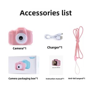 Nuova Fotocamera Digitale Mini per Bambini con Schermo da 2.0 Pollici, Scheda di Memoria, Video e <span class=keywords><strong>Stampa</strong></span> - Product Image 5