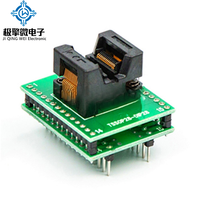 JQW TSSOP28 Ke DIP28 Soket Adaptor Pemrogram Lapisan Ganda 0.65Mm Hingga 2.54Mm untuk Pengujian Burn-in IC Diskon Besar Harga Asli