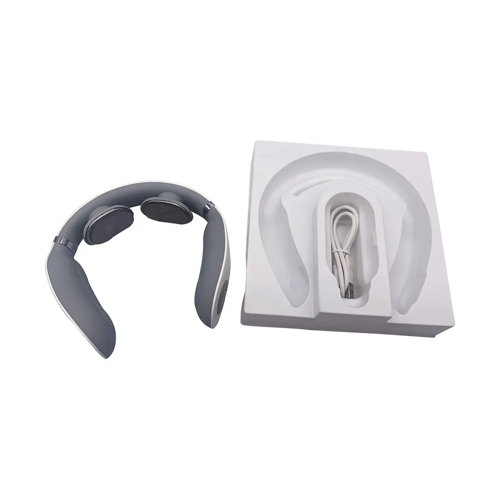 Bandeja de empacotamento do fone de ouvido personalizado branco pvc ps bolhas