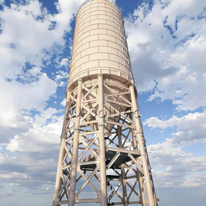 Pabrik Batching Beton Merek Sdcad 100 hingga 1000 Ton Bekas, Produsen Silo Baja Kecil untuk Semen Bubuk, Silo Semen untuk Jerman - Product Image 4