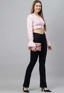 Haut en coton décontracté chic pour filles, tendance, confortable, vêtements de jeu pour filles, en solde, prix fournisseur - Product Image 4