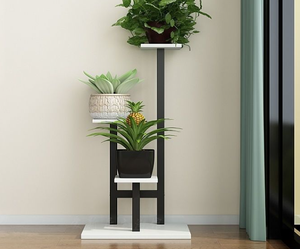 Supports métalliques pour plantes d'intérieur d'angle <span class=keywords><strong>de</strong></span> balcon - Product Image 1