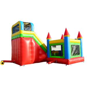 מחיר זול hupfburg מסחרי להקפיץ בית מתנפחים מים מגלשת מתנפחים קומבו לילדים - Product Image 5