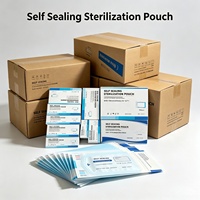 Pochette de Stérilisation Auto-Scellante pour Tatouage et Beauté, Qualité Médicale, Jetable, Autoclavable, Emballage Stérile pour Instruments, CE