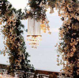 Luxury Outdoor Floor Stand Crystal Chandelier Led Lighting Event Lights for <strong>Weddings</strong> <strong>Top</strong> Decorative - Product Image 6