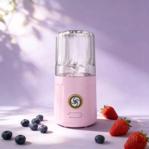 Gobelet à jus personnel portable à 6 lames 260 ml - Mini mixeur électrique à fruits rechargeable par USB - Product Image 1