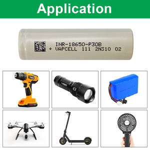 بطارية ليثيوم Vapcell INR-18650-P30B بسعة 3000 مللي أمبير وتيار 30 أمبير، أداء مماثل لـ Molicel P30B لحزم البطاريات - Product Image 3