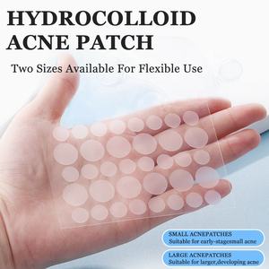Patch Maître Anti-Boutons Hydrocolloïde en Forme d'Étoile, Adhésif Simple Face, Coloré, Personnalisable, pour Acné Acrylique - Product Image 6