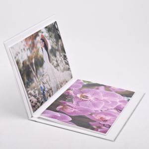 Stock 8x10 blanc PVC Soft Film Sleeve Albums <span class=keywords><strong>Photo</strong></span> 20 Photos motifs personnalisés carton page intérieure avec matière plastique - Product Image 3