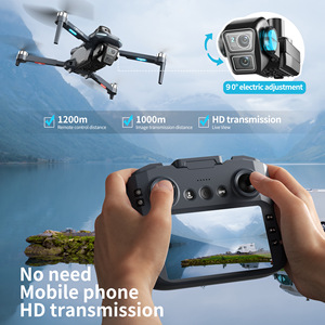 Drone E88 <span class=keywords><strong>à</strong></span> <span class=keywords><strong>prix</strong></span> avantageux avec double caméra 4K HD WiFi FPV, pliable, quadricoptère RC, longue durée <span class=keywords><strong>de</strong></span> vol, pour débutants et enfants - Product Image 3