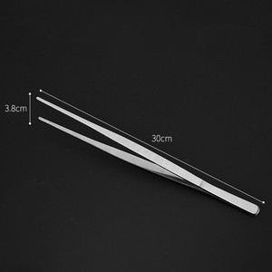 <span class=keywords><strong>Pinzas</strong></span> <span class=keywords><strong>de</strong></span> <span class=keywords><strong>cocina</strong></span> <span class=keywords><strong>de</strong></span> acero inoxidable, 30CM, para chef, hielo, comida, logotipo personalizado - Product Image 4