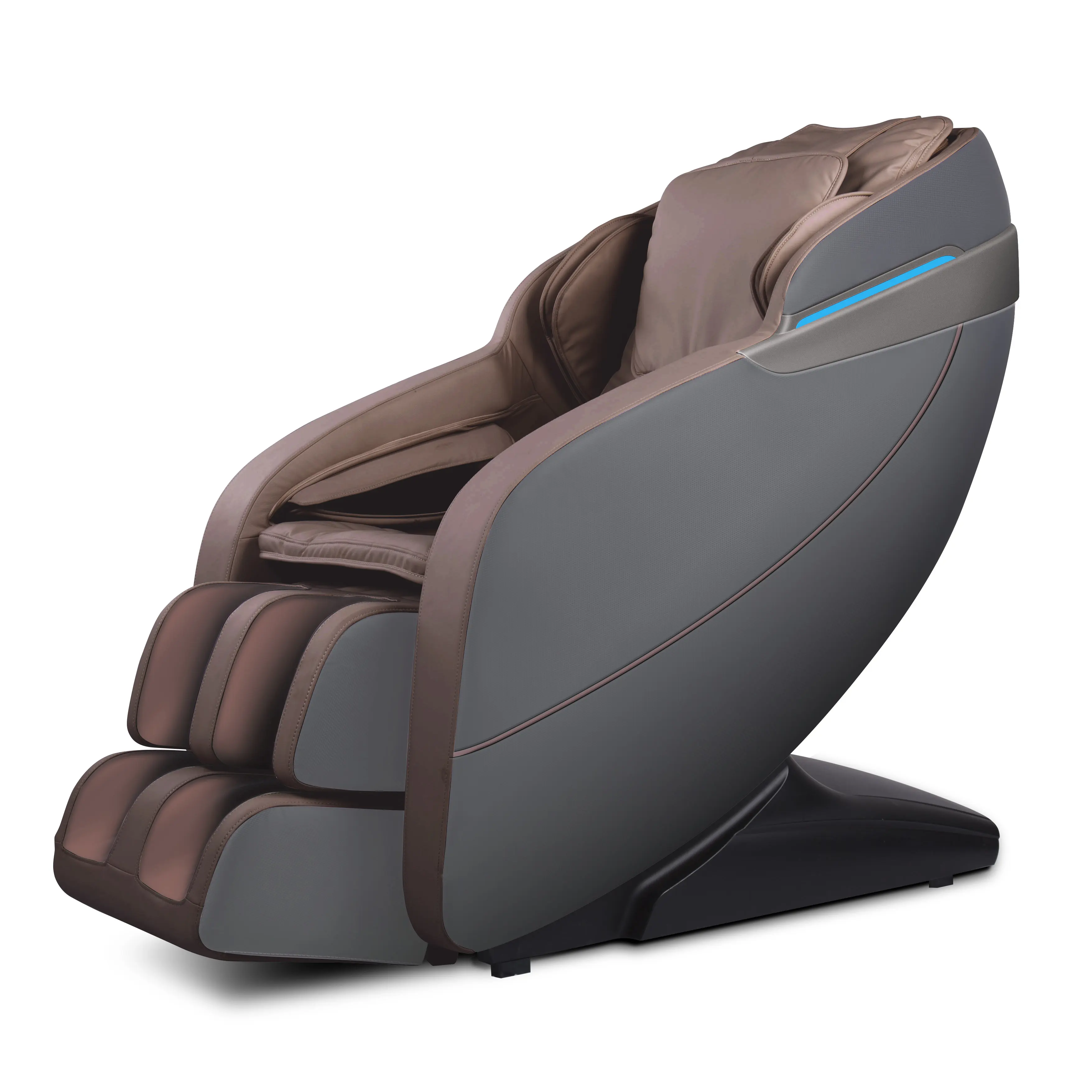 Moderner Luxus fuß Ganzkörper 3D Hand Elektrisch AI Smart Recliner SL Track Schwerelosigkeit Shiatsu 4D Massage stuhl für das Home Office