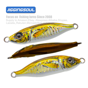 JIGGINGSOUL-RTS317-10g15g20g30g40g60g80g100g Jigs de pêche imprimés en 3D petit leurre lent <span class=keywords><strong>Jig</strong></span> <span class=keywords><strong>Jack</strong></span> eau salée - Product Image 1