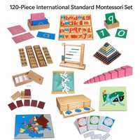 Set Montessori Estándar Internacional de 120 Piezas para Instituciones Educativas y Escuelas