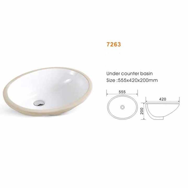 Bathroom Basin Sink Ceramic Basin Colorful Sinks Top Solid Surface Rectangular Art Wash Basin Table Sinks