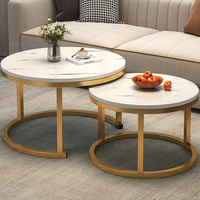 Ensemble de table centrale gigogne de luxe salon cuisine maison table basse mère et mère petits appartements salons