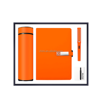 Coffret Cadeau de Luxe Morandi Rose pour Filles et Femmes : Kit Anniversaire ou Mariage avec Flasque, Carnet A5, Stylo Plume et Recharge d'Encre