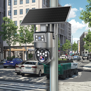 6MP năng lượng mặt trời PTZ camera 20x Zoom quang UBOX ứng dụng tầm nhìn ban đêm CMOS cảm biến 4G Wifi hai chiều âm thanh đám mây thẻ nhớ IP67 không thấm nước - Product Image 3