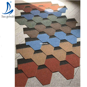 Bardeaux de toiture en asphalte Sangobuild SGB-006 à 3 languettes, garantie 20-30 ans, légers, ignifuges, <span class=keywords><strong>prix</strong></span> de gros usine - Product Image 6