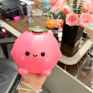 Ensemble de jouets mignons en forme de fruits, jouets sensoriels à rebond lent pour soulager le stress, pour enfants et adultes, décoration de bureau - Product Image 2