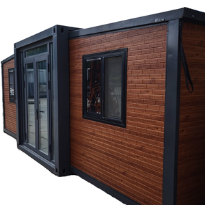 20ft/40ft di động di động prefab homesteel đúc sẵn văn phòng Modular biệt thự sang trọng có thể gập lại mở rộng sống container nhà - Product Image 1