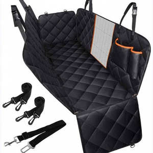 Tapis de <span class=keywords><strong>voiture</strong></span> pour <span class=keywords><strong>chien</strong></span> de voyage moderne de haute qualité, antidérapant, surface facile à nettoyer, <span class=keywords><strong>protection</strong></span> des sièges arrière/du <span class=keywords><strong>coffre</strong></span> pour les chiens de grande race - Toutes saisons - Product Image 1