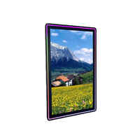 Boîtier en aluminium 27 32 43 pouces PCAP Touch LED Rainbow Lighting Edge Moniteur à écran tactile Moniteur de jeu qualifié