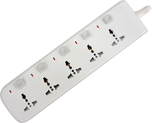 ซ็อกเก็ต<span class=keywords><strong>ต่อ</strong></span>สายเคเบิลทองแดงตะกั่วพลังงานอเนกประสงค์3/4/5ทางพร้อม<span class=keywords><strong>ไฟ</strong></span>แสดงสถานะ <span class=keywords><strong>LED</strong></span> และสวิตช์แยก - Product Image 4