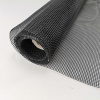 Moustiquaire anti-animaux pour fenêtre, moustiquaire pour animaux de compagnie, polyester enduit de PVC noir