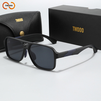 TWOOO T1701 Nouvelles Lunettes de Soleil UV400 Tendance Mode Homme Style Sport Conduite Extérieur Haut de Gamme Transfrontalier