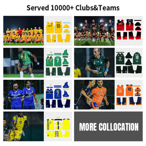 <span class=keywords><strong>Maillot</strong></span> <span class=keywords><strong>de</strong></span> football col en V à impression numérique personnalisé en gros uniforme <span class=keywords><strong>de</strong></span> football en polyester respirant avec logo vêtements d'équipe personnalisés - Product Image 6