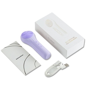 Silicone Facial Cleansing <b>Brush</b> Waterproof Vibrate Face <b>Scrub</b> <b>Brush</b> for Men Women Heated Face <b>Brush</b> for Cleansing Exfoliating - Product Image 6