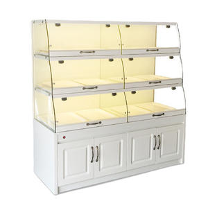 Fabrika fiyat ile özel boyut ekmek kek ekmek vitrin ekran gondol - Product Image 2