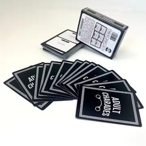Divertente gioco <span class=keywords><strong>di</strong></span> carte per adulti gioco <span class=keywords><strong>di</strong></span> carte personalizzato OEM stampa anteriore e posteriore Multiplayer domande giochi <span class=keywords><strong>di</strong></span> carte - Product Image 3