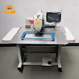 Industrie automatische computergesteuerte Ledertaschen Programm Muster-Nähmaschine Stickerei für Schuhe Ledertasche