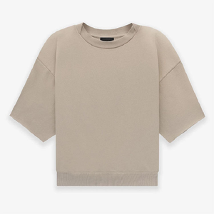 <span class=keywords><strong>T</strong></span>-<span class=keywords><strong>Shirt</strong></span> Oversize da <span class=keywords><strong>Uomo</strong></span> Multicolore con Collo Tondo e Spalle Scese in Cotone con Bordi a Contrasto e <span class=keywords><strong>Taglio</strong></span> Grezzo Personalizzata Streetwear Pesante - Product Image 2