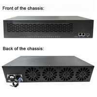 Chasis de servidor tipo rack P30 con 20 puertos USB para pruebas de programación y gestión de lotes en granjas de teléfonos
