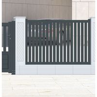 Rampe en aluminium sans verre pour zones humides, facile à nettoyer, garde-corps métallique pour balcon et patio résidentiels