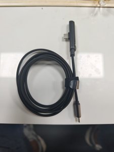 Câble de charge rapide universel 240W en nylon tressé avec support de téléphone, coude à 90 degrés, rotation à 360 degrés, multi-angle, type-C pour tous les téléphones, jeux - Product Image 6
